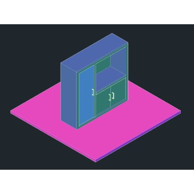 Modular 3d tv