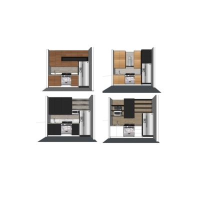 Diseno de cocinas integrales minimalistas