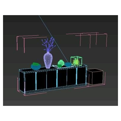 Shelf furniture model