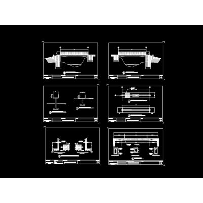 Diseno de puente peatonal longitud m metros