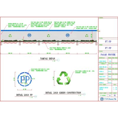 Standard pagar pengamanan project