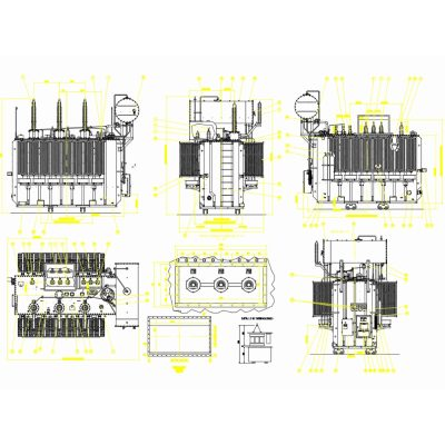 Three phase transformer