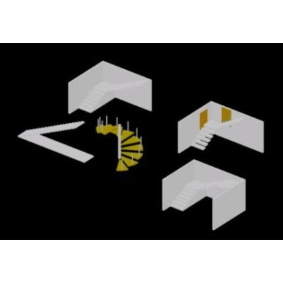Modelos de escaleras 3d