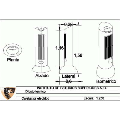 Calefactor electrico