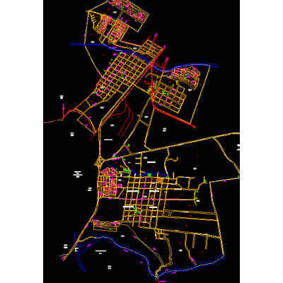 Plano de la ciudad de ixtaczoquitlan  veracruz