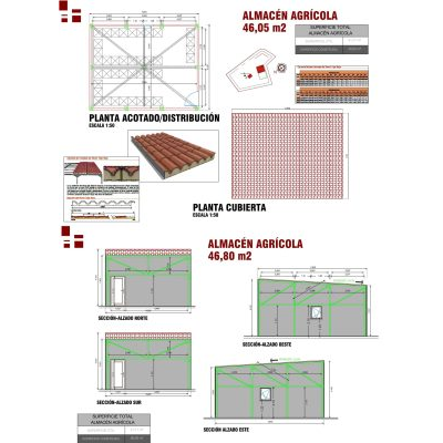 Almacén Agrícola de Estructura Metálica