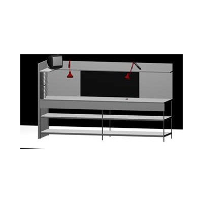 Mesa de trabajo en 3d