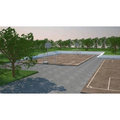 Cancha multiusos