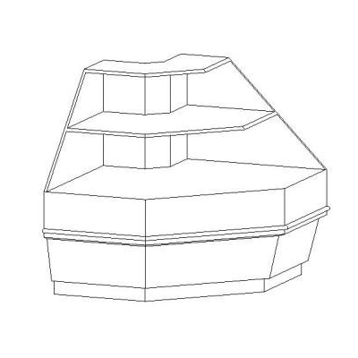 Exhibidor Moderno 3D