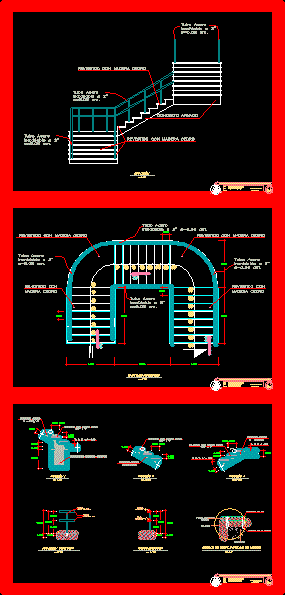 Construction details - staircase