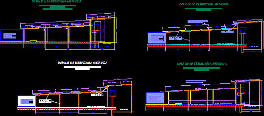 Details zur Metallstruktur