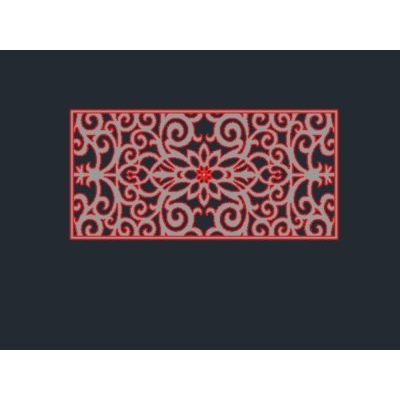 Design pattern for the limit of the window frame