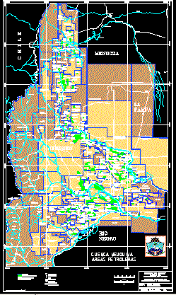 Neuquén basin - oil areas