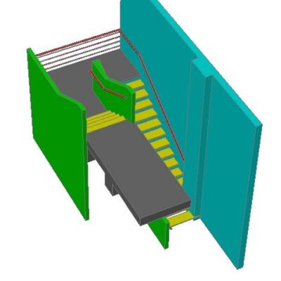 Diseno Innovador de Escalera Interior
