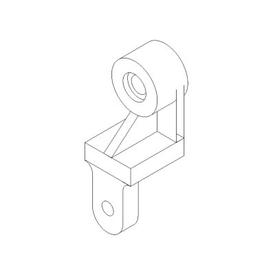 Soporte Cilindrico Industrial