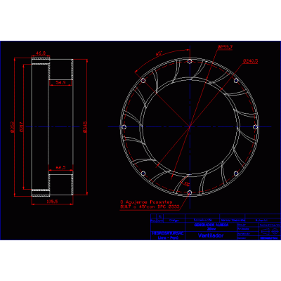 electric generator fan