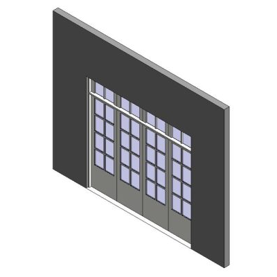 Puerta plegable