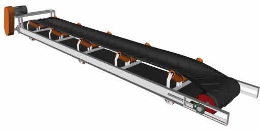 Conveyor belt 5 meters 3ds