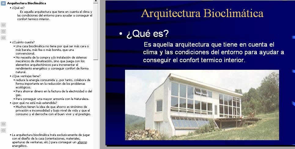 Architecture bioclimatique