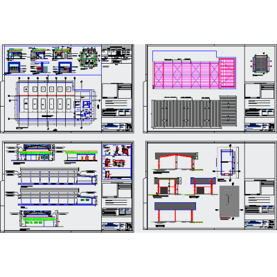 Proyecto galpon fabrica industrial