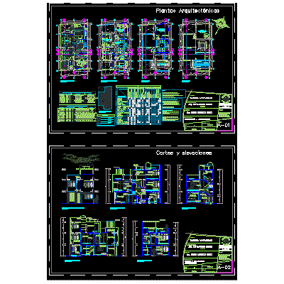 Architecture layout - single-family home
