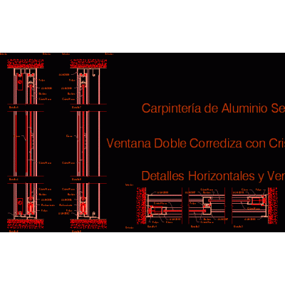 Ventana de aluminio