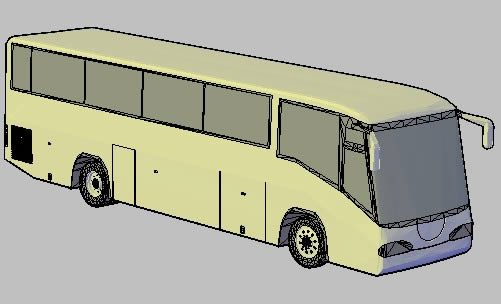 simple bus 3d