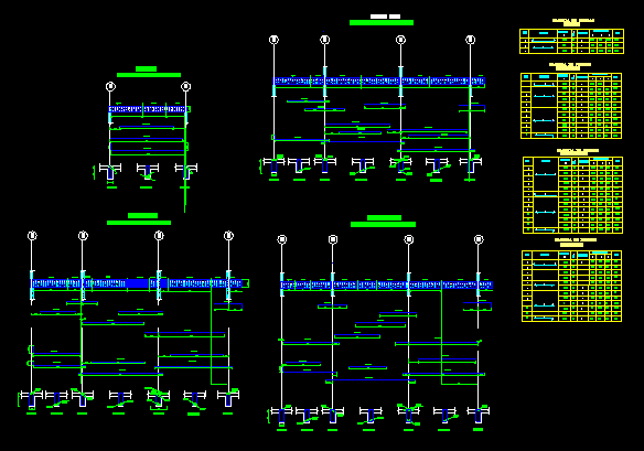 Detalhes da construção da viga