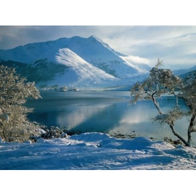 Paisaje Invernal de Montana