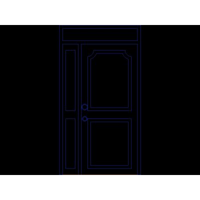Elegante Puerta Clasica