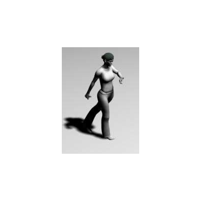 Figura Femenina Caminando