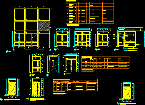 Detalhes de portas e janelas