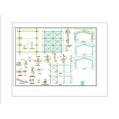 Galpon estructura metalico