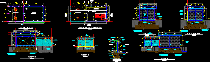 Emergency plant and electrical substation