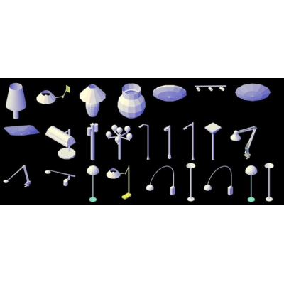 Luminarias 3d