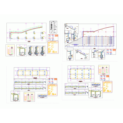 Estructura campo deportivo