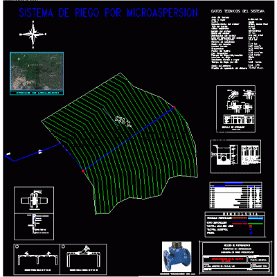 Riego microaspersion