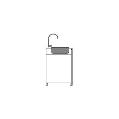 Mueble Cocina Con Fregadero Y Grifo