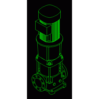 Pompe verticale isométrique 7.5 cv