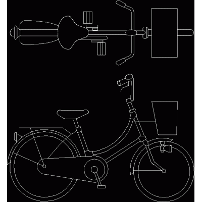 Bicicleta 2d