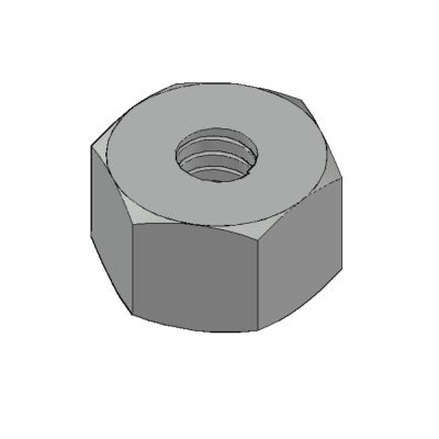 Threaded Hex Nut Design