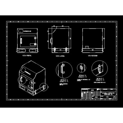Planos de protector de impresora 3d makerbot