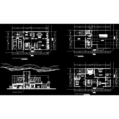 Anteproyecto en esquina 10x20mts.