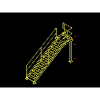 Escalera metalmecanica