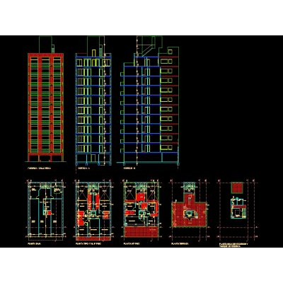 Edificio multifamiliar en altura