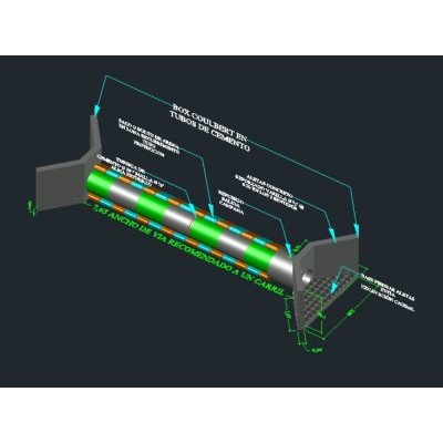 3d alcantarilla en tubos 30