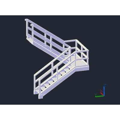 Escalera 3d