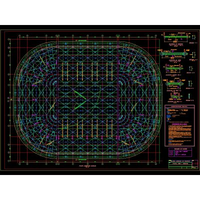 Techo del coliseo de tarapoto