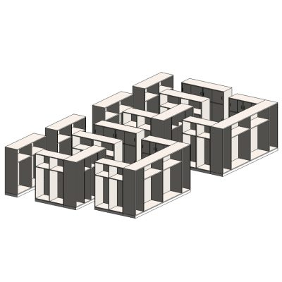 Diseno Modular de Closet Detallado