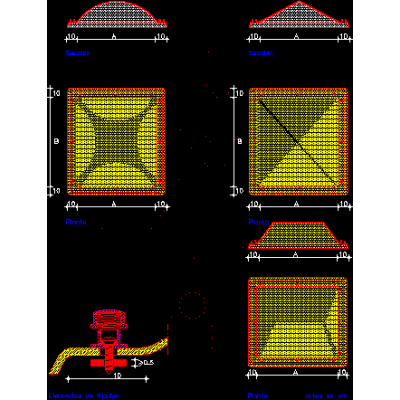 Cupula rectangular